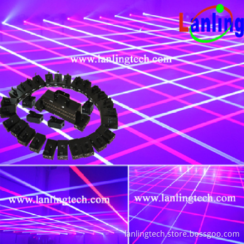 Professional Mobile DJ Laser Curtain Lights
